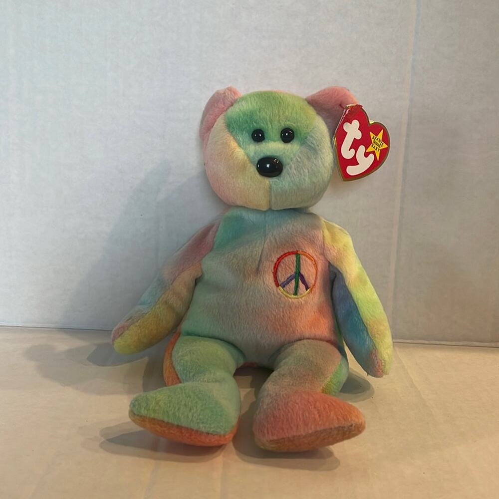 Peace TY Beanie Baby PE Pellets